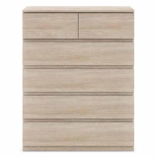 Commode 6 tiroirs moderne pour rangement intérieur